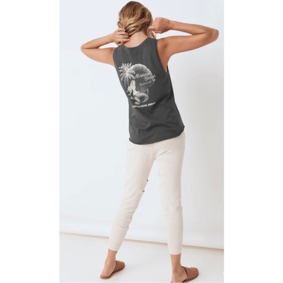 Spell Seven Mile Organic Cotton Trackies Natural - Picture 4 of 10